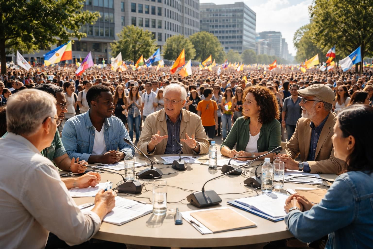 découvrez comment l'institutionnalisation du dialogue social, analysée par m. sekkouri, renforce la démocratie participative à l'occasion de la fête du travail.