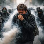 trois ans après avoir été gazé lors d'une manifestation, une personne est condamnée à six mois de prison pour violences. retour sur cette affaire marquante.