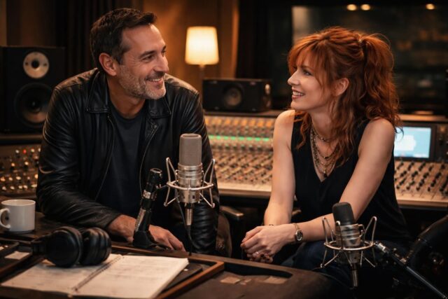 Gilles-Lellouche-devoile-son-collaboration-secrete-avec-Mylene-Farmer-un-projet-qui-promet-de-ravir-ses-fans-Marie-Claire-640x427 « Une soirée magique à Paris : Zendaya et Robert Pattinson captivent le public à l'avant-première électrisante de « The Drama » »