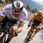 au giro 2026, filippo ganna explose le record du chrono de la 10e étape tandis que jonas vingegaard rencontre des difficultés mais conserve sa 2e place au classement général.