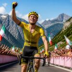 revivez la 14e étape du giro 2026 où jonas vingegaard signe une victoire impressionnante, réalisant un doublé spectaculaire qui marque cette grande course cycliste.