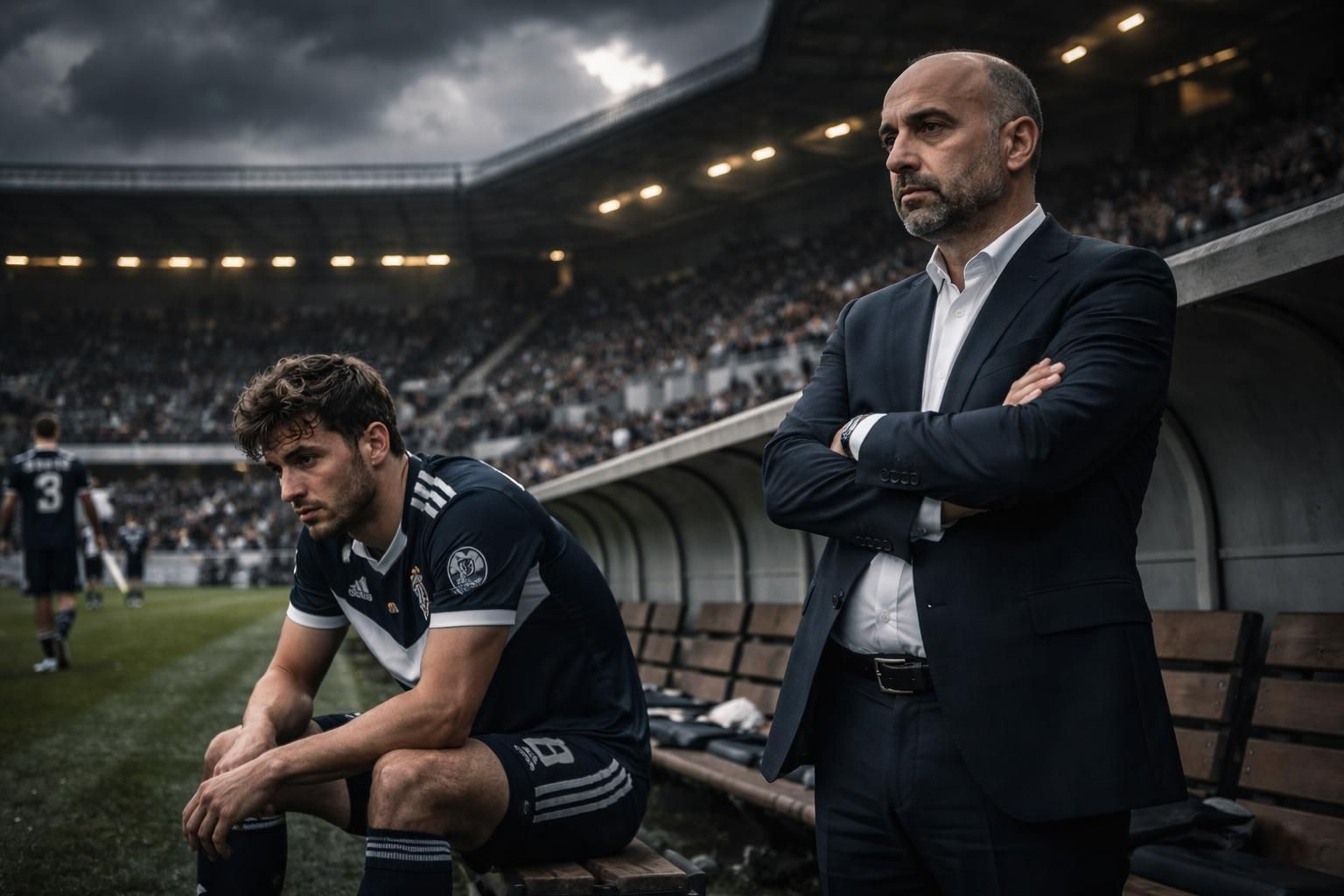 les girondins de bordeaux subissent une nouvelle déception avec l'échec de leur montée en ligue 3, tandis que gérard lopez envisage de quitter le club.