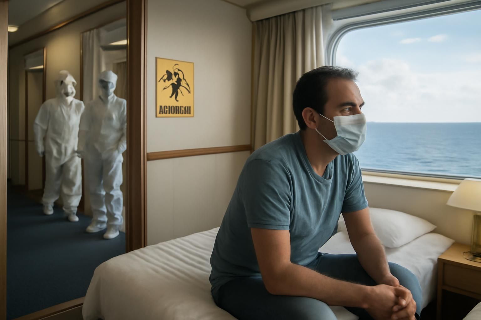 un croisiériste espagnol testé positif au hantavirus a été placé en quarantaine, suscitant des mesures de précaution pour éviter la propagation de ce virus rare durant la croisière.