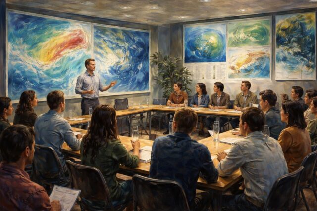 IRM-Seance-dinformation-pour-le-programme-post-universitaire-Modelisation-du-climat-et-de-la-meteo-le-5-mai-2026-au-KMI-640x427 Lyrides : admirez la pluie d’étoiles filantes illuminant le ciel français dans la nuit du 22 au 23 avril