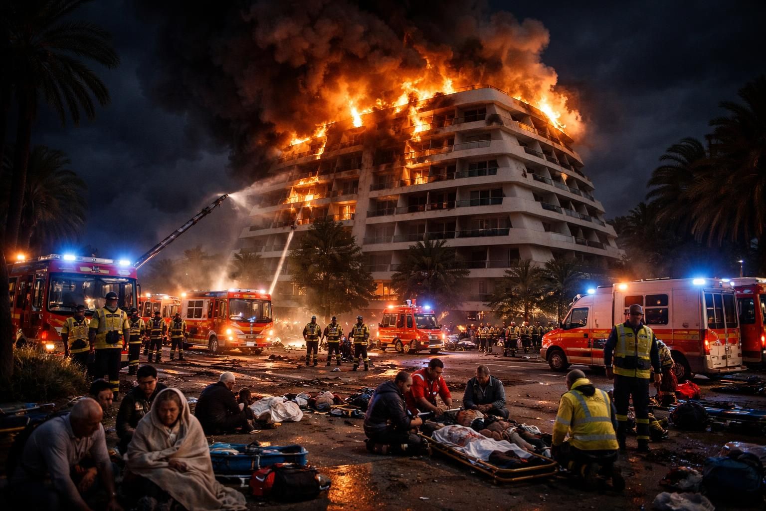 un incendie meurtrier à la grande-motte fait un mort et plusieurs blessés. découvrez les détails et le déroulement des faits.