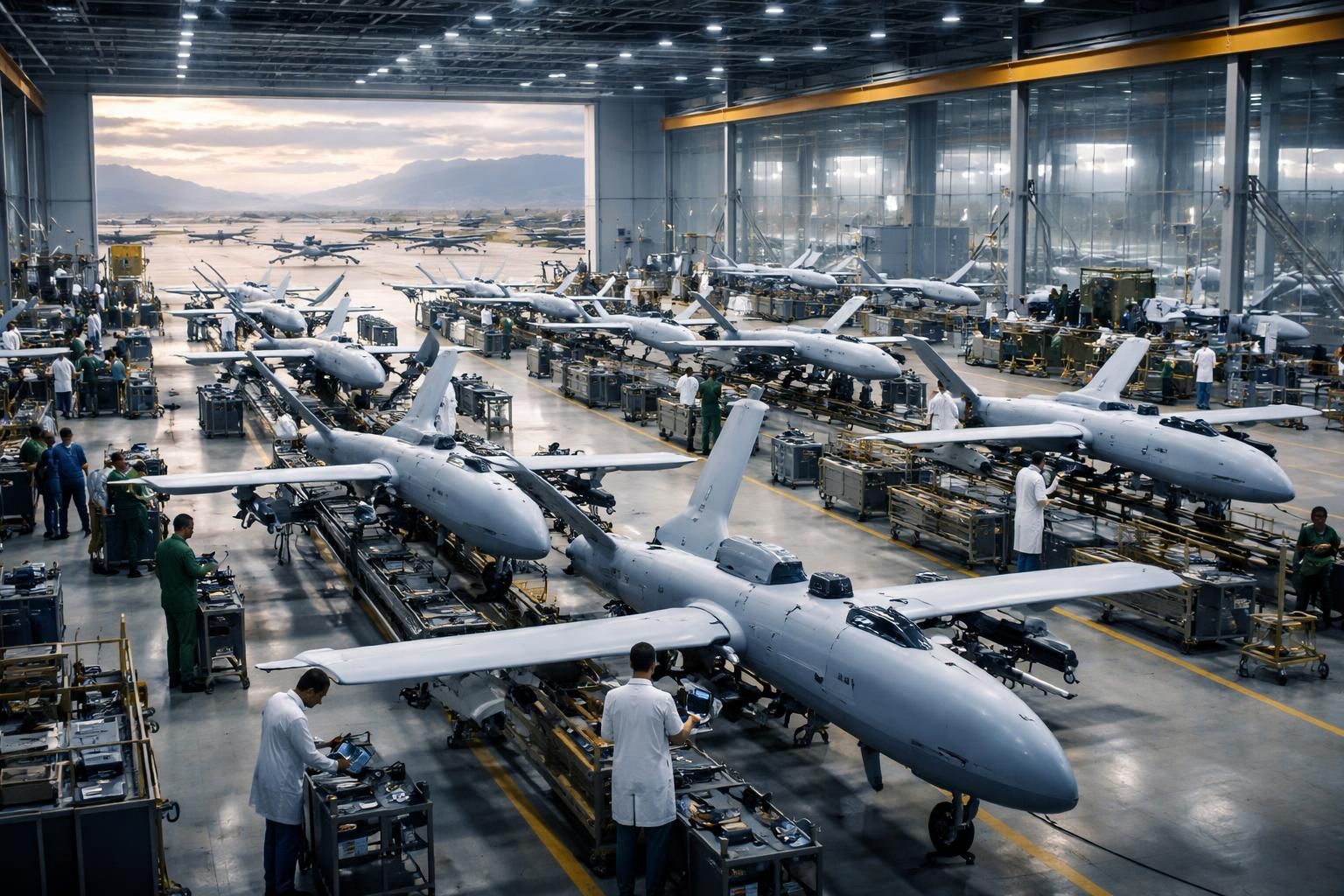 découvrez comment la relance de la production de drones en iran, révélée par cnn et confirmée par bfm, marque un tournant stratégique majeur dans la région.