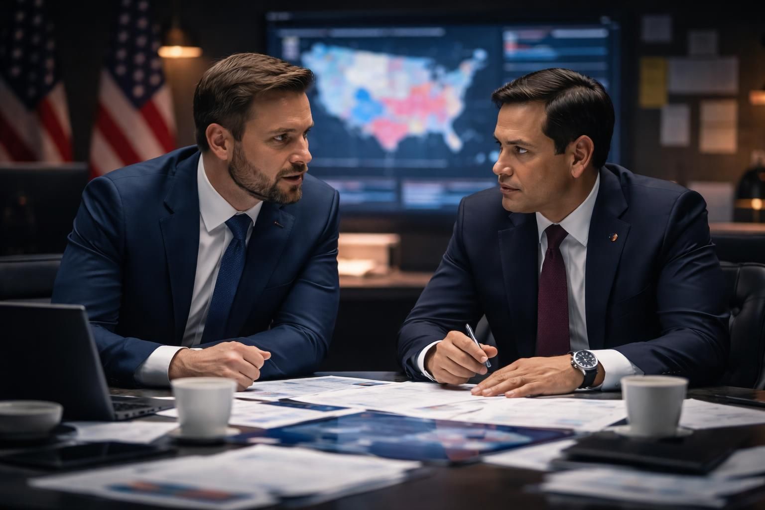 découvrez comment jd vance et marco rubio orchestrent les stratégies clés en coulisses pour la présidentielle américaine de 2028, influençant le futur politique des états-unis.