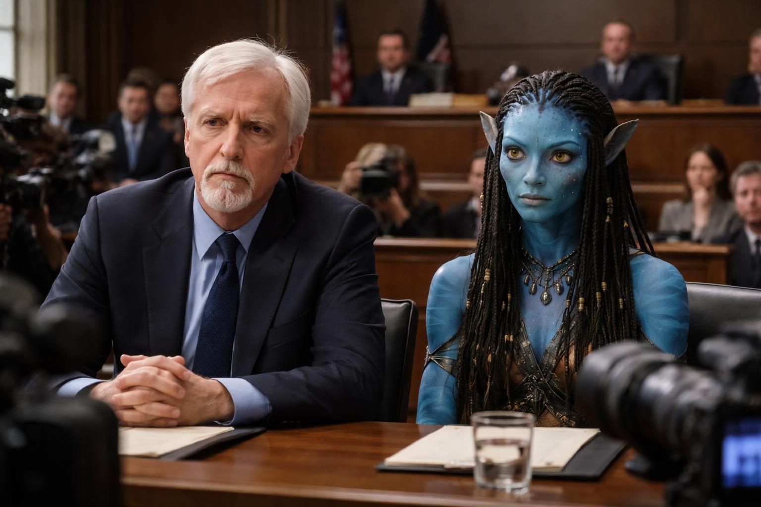 james cameron poursuivi en justice pour utilisation non autorisée de l'image d'une actrice dans le film avatar, soulevant des questions sur les droits à l'image et la propriété intellectuelle.