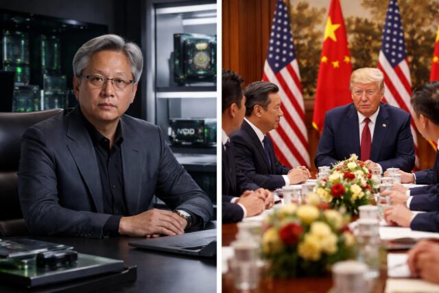 Jensen-Huang-PDG-de-Nvidia-ne-sera-pas-aux-cotes-de-Donald-Trump-lors-de-sa-visite-en-Chine-Le-Revenu-640x427 L'annexion militaire du Groenland : une option selon Donald Trump