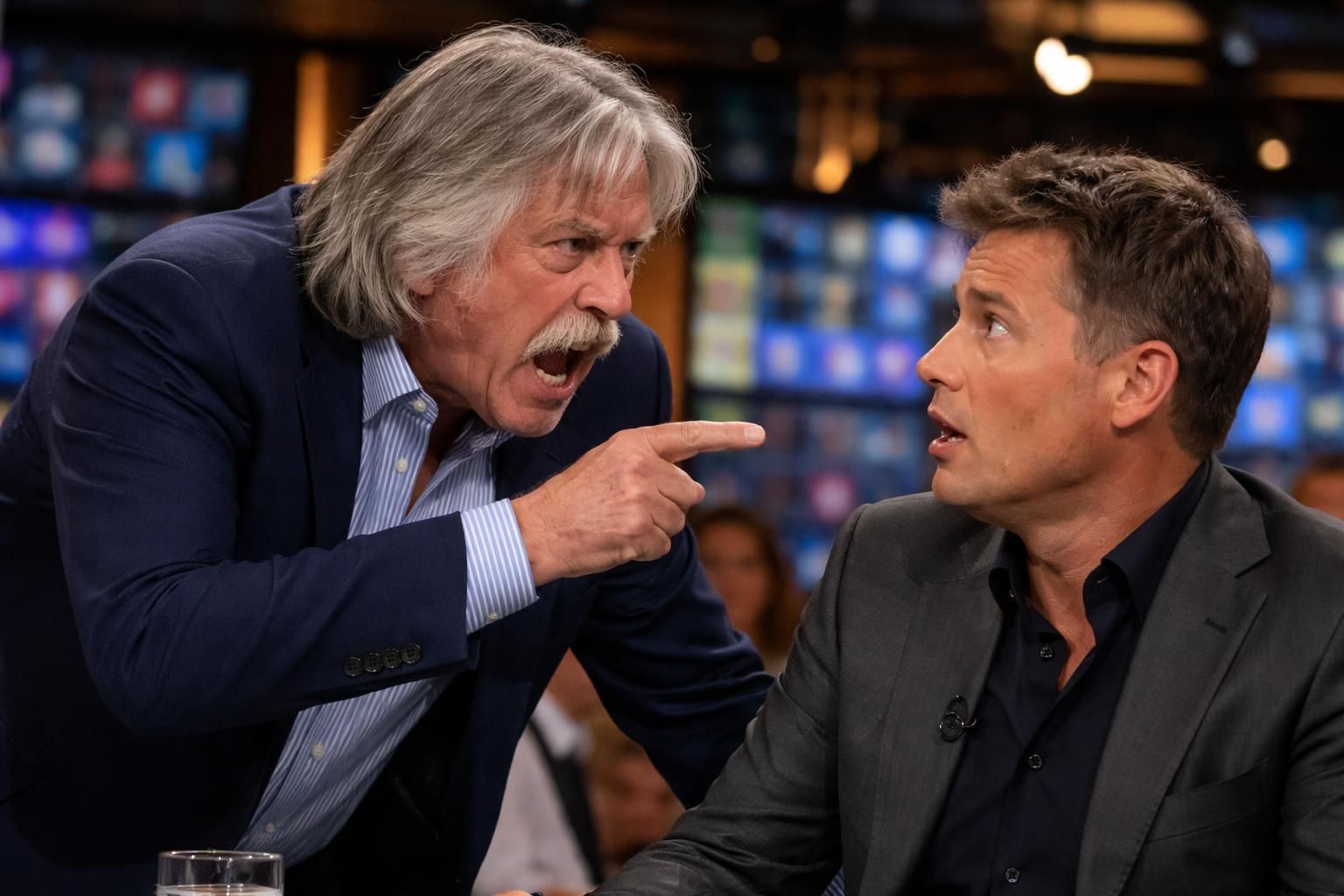 découvrez la confrontation explosive entre johan derksen et wilfred genee en direct dans « vandaag inside », où les tensions montent et les échanges se font vifs pour un moment télévisé inoubliable.