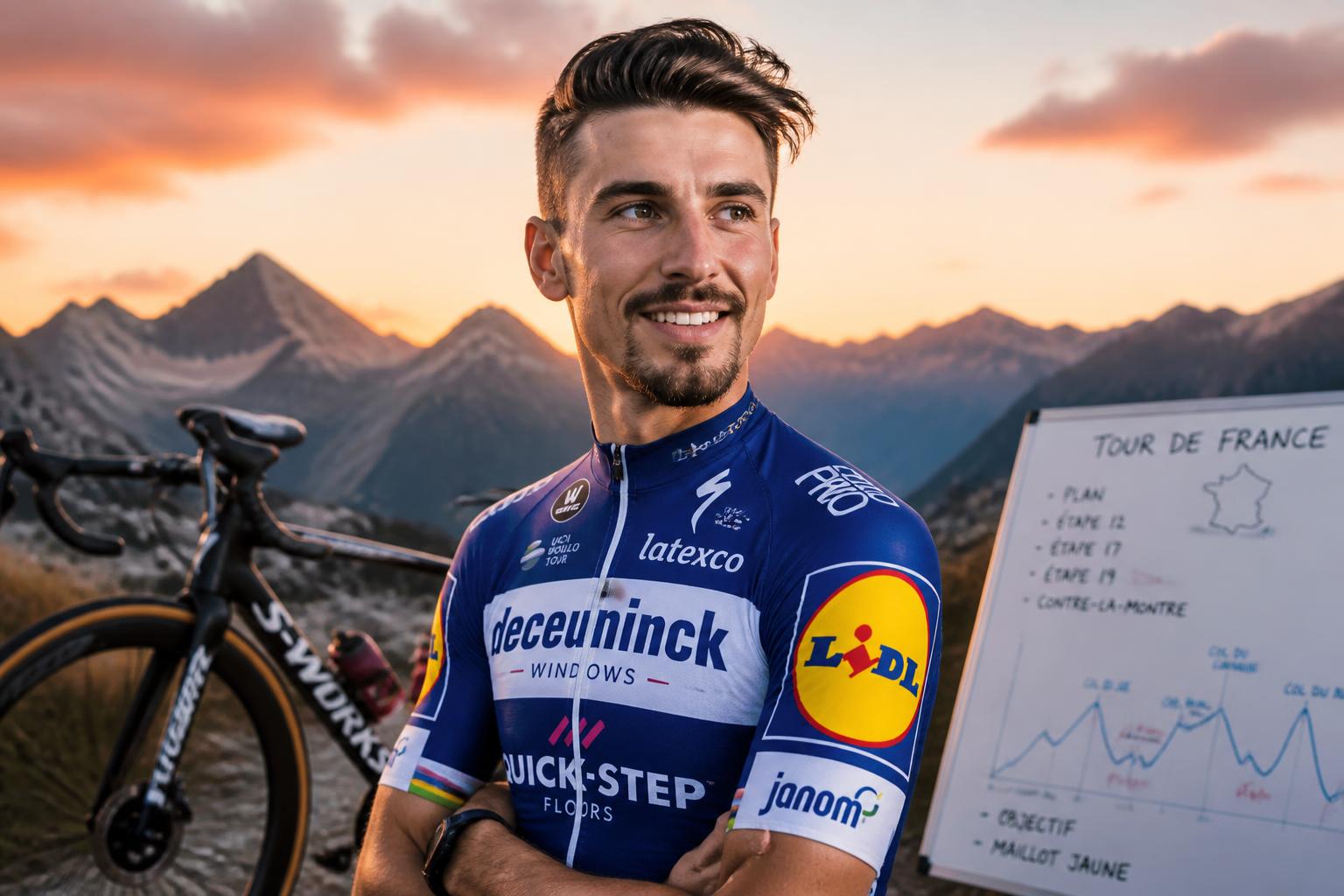découvrez les raisons personnelles et professionnelles qui ont poussé julian alaphilippe à changer d’équipe, dans une interview exclusive sur sports.fr.