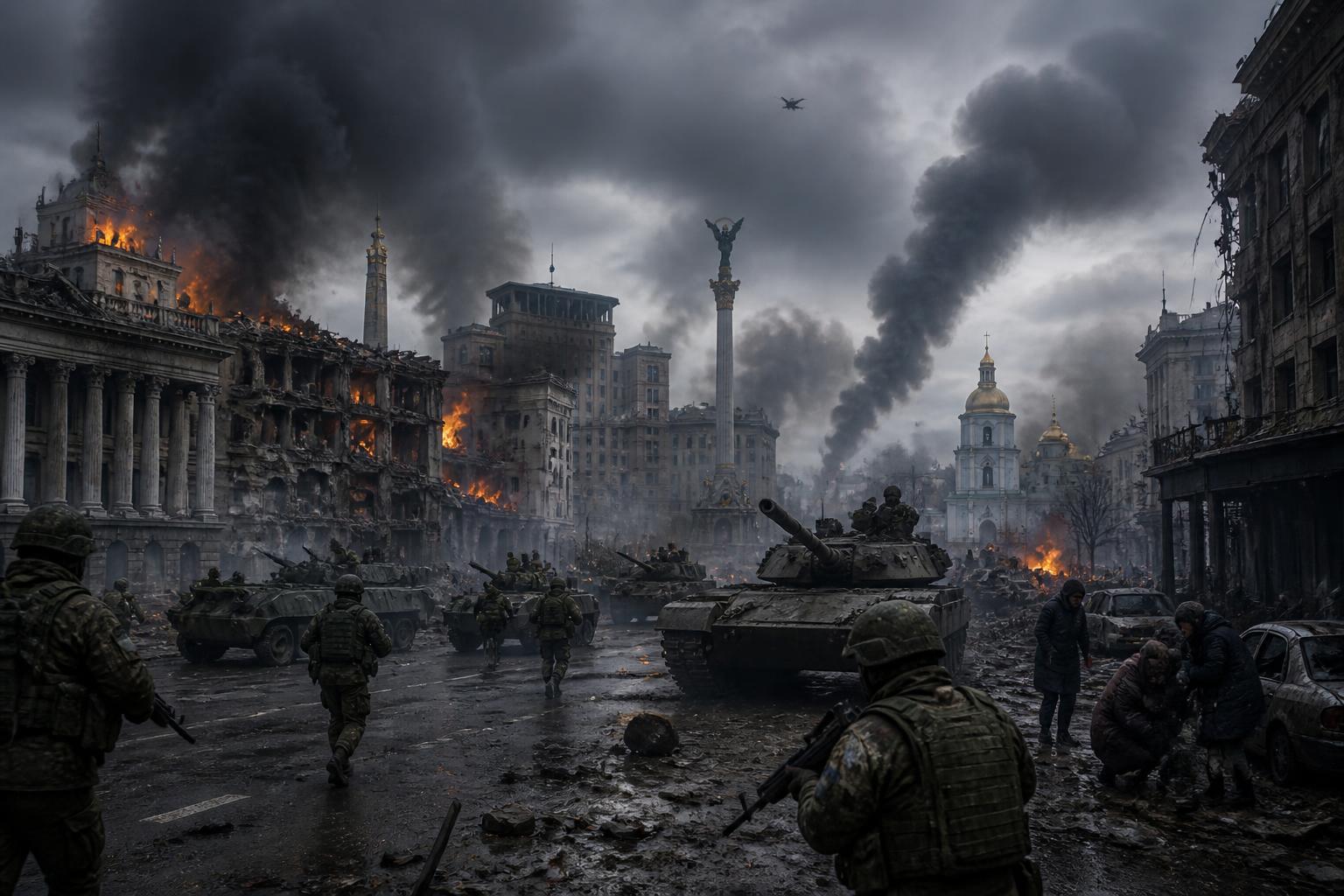 découvrez les détails de l'offensive russe majeure ciblant kyiv après un avertissement concernant l’orechnik, avec les analyses et mises à jour sur investing.com france.