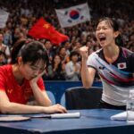 la chine, privée de wang chuqin, subit sa première défaite en 26 ans face à la corée du sud aux championnats du monde par équipes, marquant un tournant historique dans la compétition.