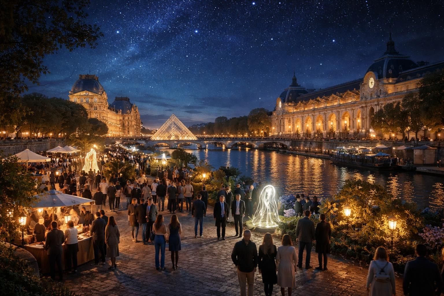 plongez dans la magie de la nuit des musées à paris et découvrez un programme enchanteur pour une soirée culturelle unique et inoubliable.