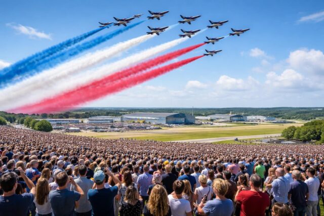 La-Patrouille-de-France-en-spectacle-plus-de-30-000-passionnes-explorent-la-base-aeronavale-de-Lann-Bihoue-640x427 Maroc vs Sénégal : la bataille secrète des fédérations s'invite devant le TAS – Qui sortira vainqueur ?