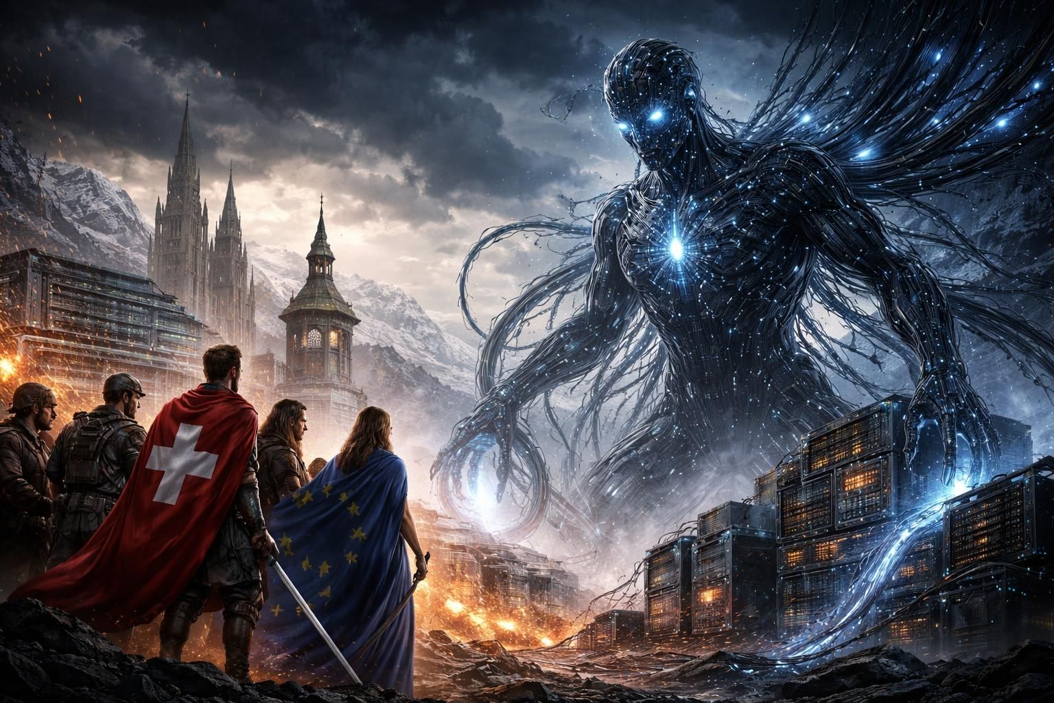 découvrez comment la suisse et l'europe font face à mythos, une intelligence artificielle américaine utilisée dans des cyberattaques majeures, et les enjeux de cette nouvelle menace numérique.