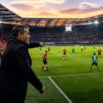 découvrez la composition surprenante de l'ogc nice pour le match aller du barrage contre saint-étienne, avec des choix inattendus qui pourraient tout changer.