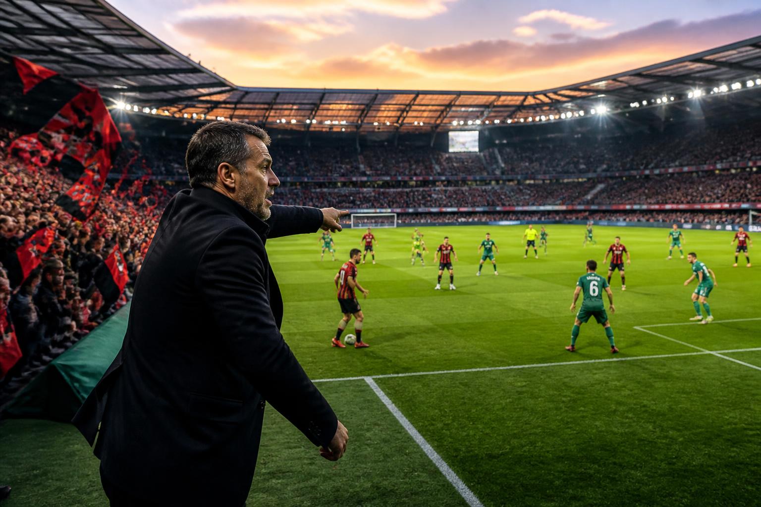 découvrez la composition surprenante de l'ogc nice pour le match aller du barrage contre saint-étienne, avec des choix inattendus qui pourraient tout changer.