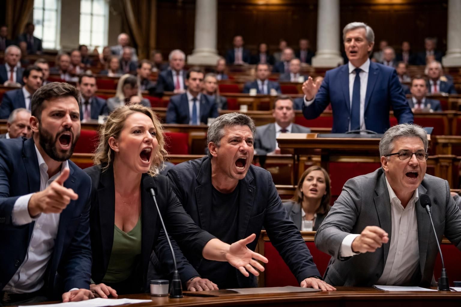 le canon français accuse une attaque ciblée de députés lfi, dévoilée lors d'une interview sur rmc. découvrez les détails de cette polémique politique.