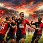 découvrez le retour triomphal du stade rennais f.c. sur la scène européenne, où les rouge et noir retrouvent leur gloire et passionnent leurs supporters.