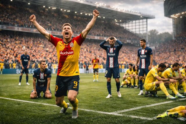 Lens-fait-trembler-le-PSG-et-envoie-Nantes-en-Ligue-2-640x427 Real Madrid : Le retour imminent de José Mourinho officiellement annoncé - Foot-Africa.com