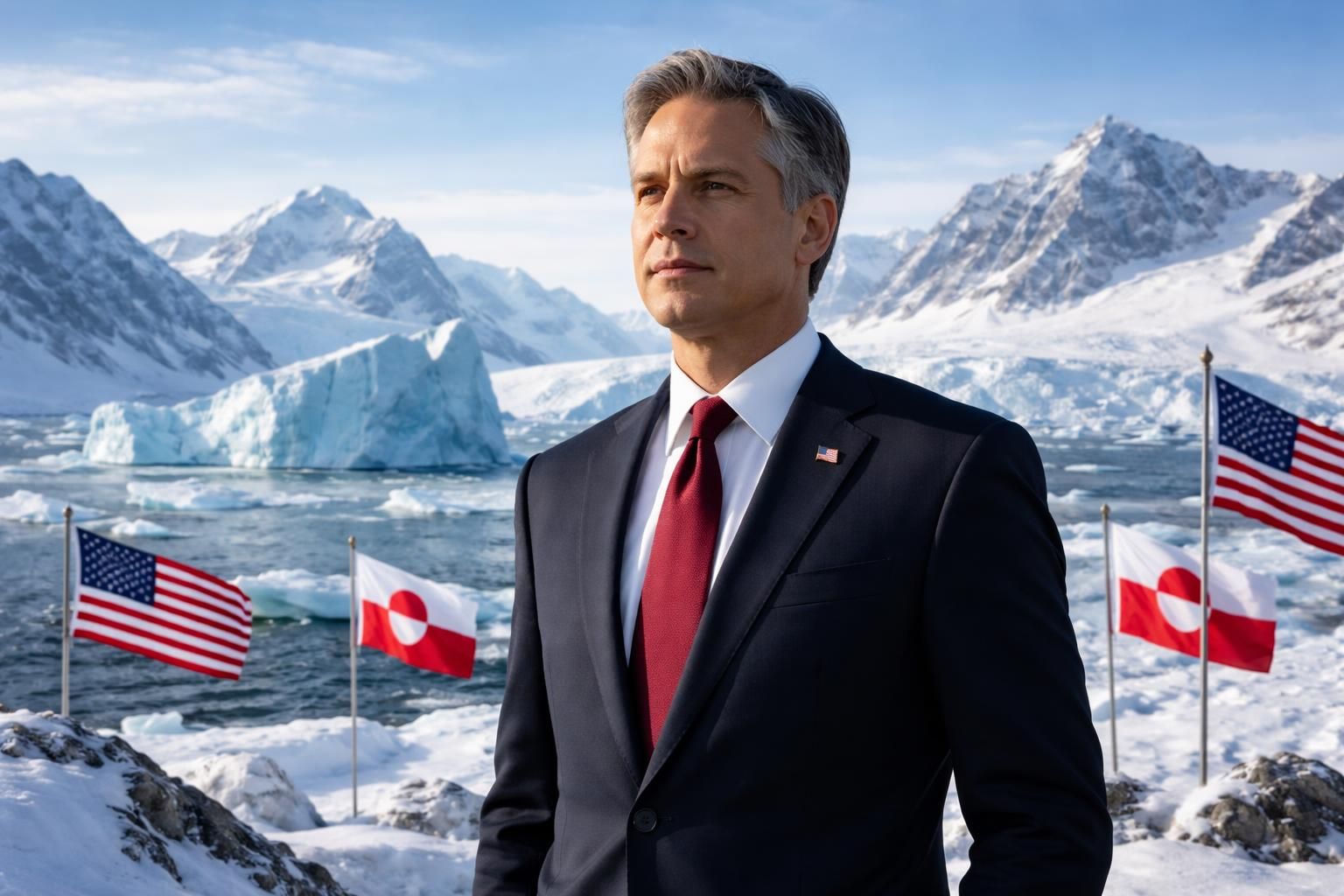 l'envoyé de trump affirme l'importance de renforcer la présence stratégique américaine au groenland pour assurer la sécurité et les intérêts des états-unis dans l'arctique.