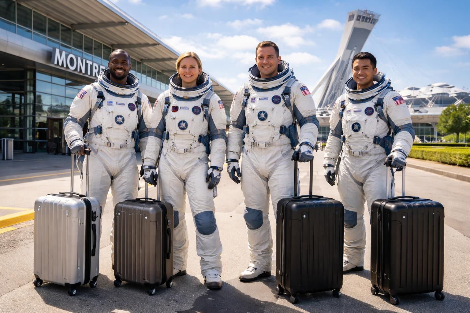 les astronautes de la mission artemis ii débarquent à montréal la semaine prochaine pour une visite exceptionnelle, annoncée par le journal de montréal.