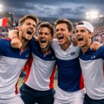 les frères lebrun et flavien coton brillent face au portugal, assurant la qualification de la france en quarts de finale des championnats du monde par équipes.