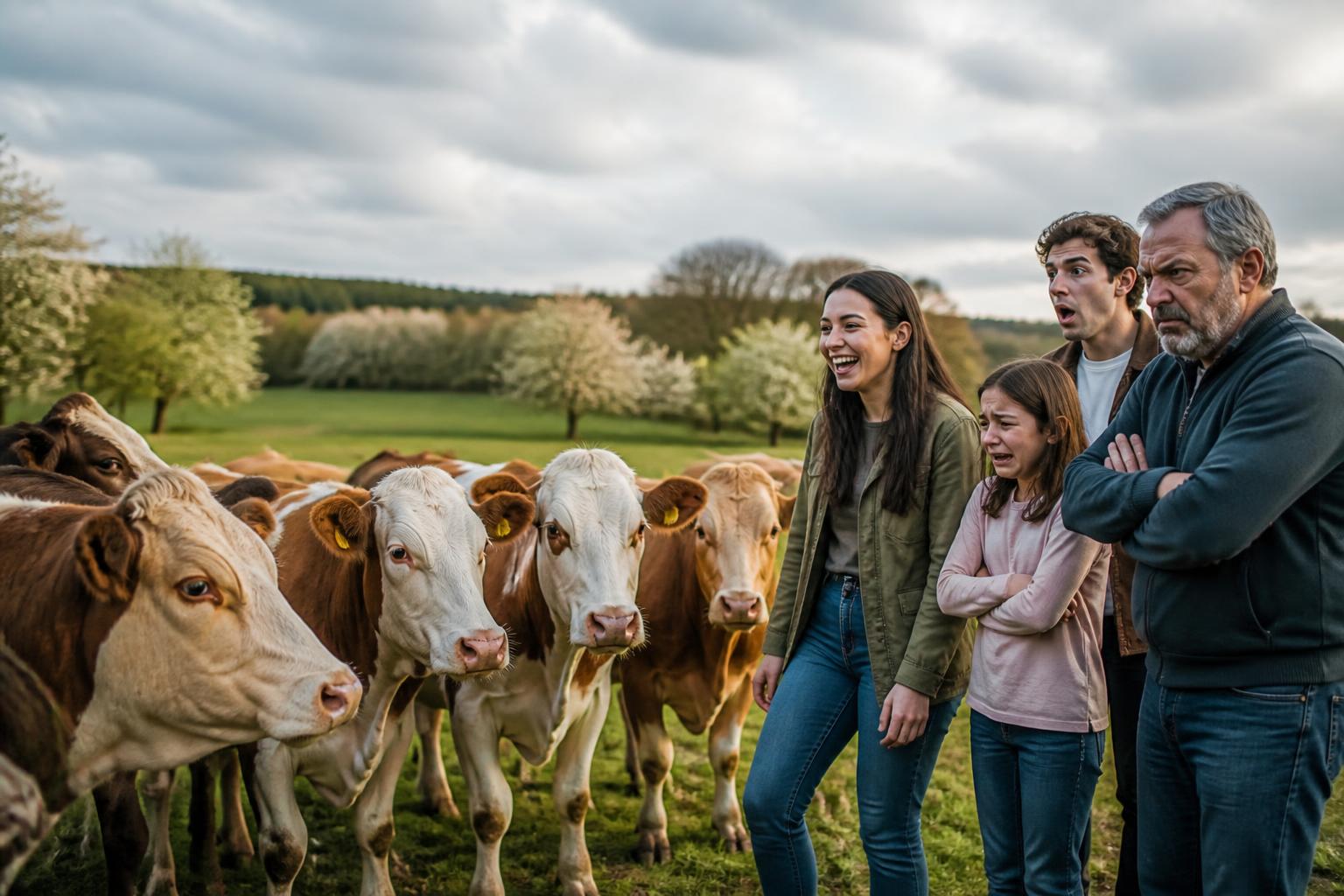découvrez comment des recherches françaises révèlent que les vaches peuvent distinguer les visages humains et percevoir leurs émotions, ouvrant de nouvelles perspectives sur l'intelligence animale.