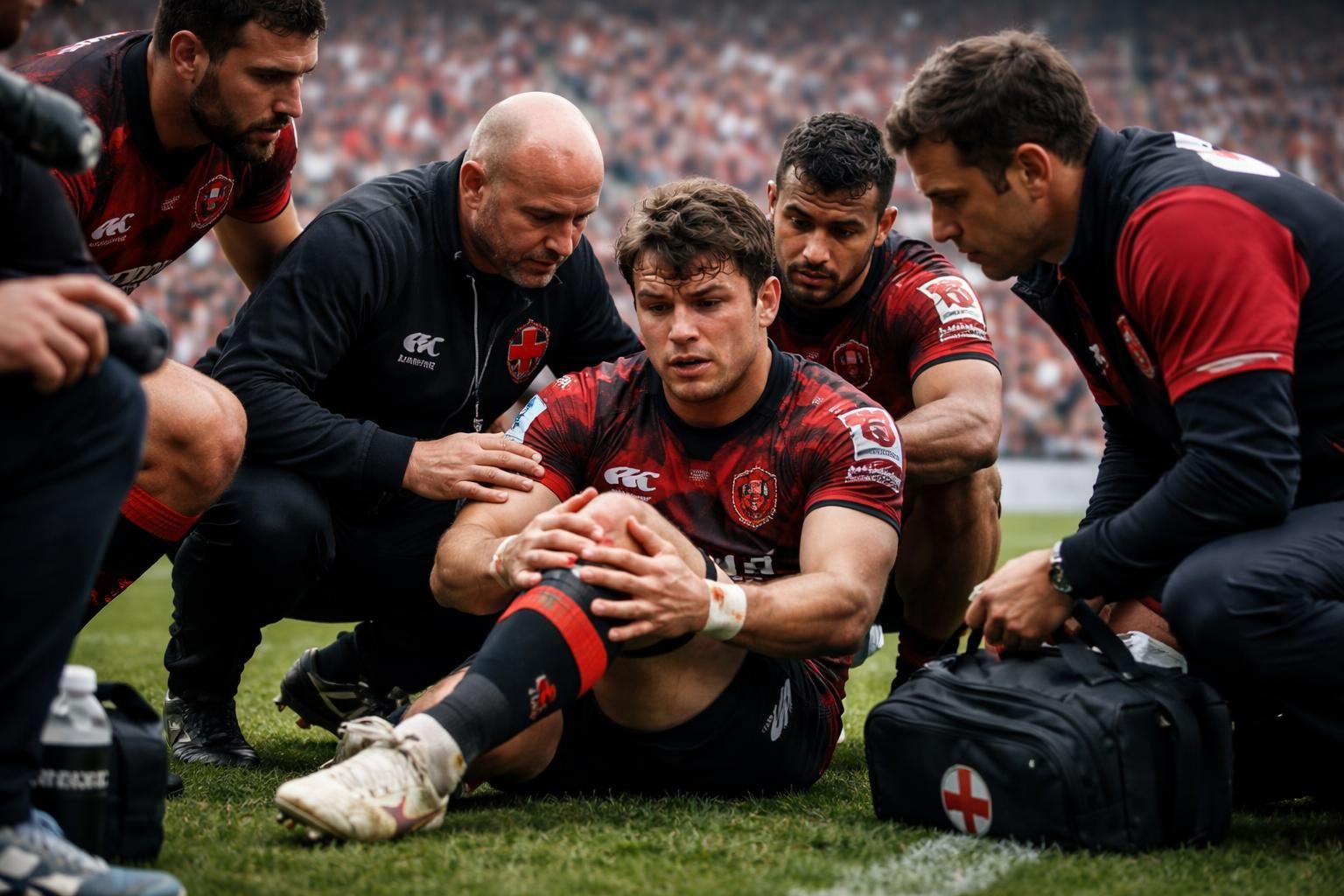 découvrez les dernières informations sur la blessure d’antoine dupont et ses implications inquiétantes pour le rugby club toulonnais (rct).