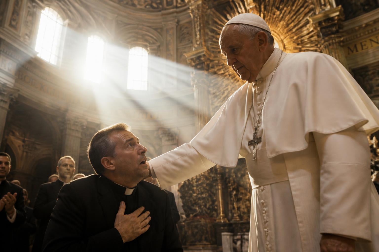 découvrez l'incroyable histoire du prêtre miraculeusement sauvé par le pape, un témoignage émouvant rapporté par vatican news.
