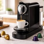 profitez de 23 € de réduction ce samedi sur la machine à café nespresso krups, la star des espressos, uniquement chez ouest-france.