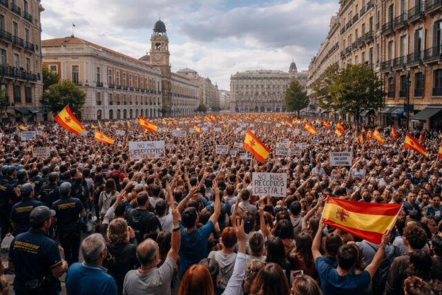 Madrid-en-effervescence-des-milliers-de-manifestants-exigent-la-demission-du-Premier-ministre-Pedro-Sanchez-640x427 Suicide tragique d'une lycéenne harcelée : Édouard Geffray annonce une enquête approfondie pour une réponse efficace