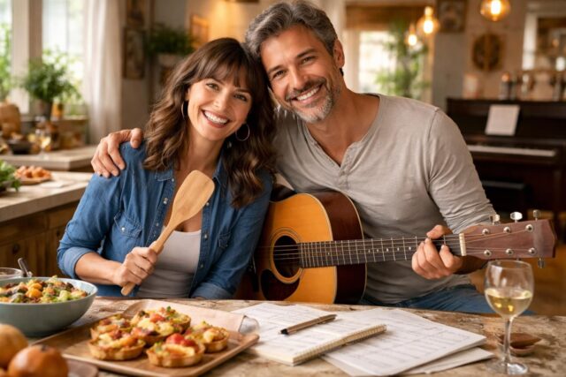 Magali-Ripoll-et-Antoine-22-ans-damour-autour-de-la-musique-et-de-la-cuisine-640x427 Florent Pagny se sent délaissé face à Louis Sarkozy, un coup dur pour le chanteur