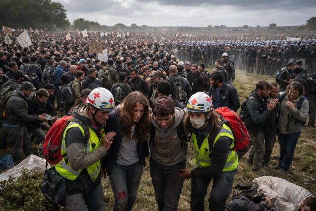 Manifestation-interdite-a-Sainte-Soline-10-000-participants-250-blesses-les-organisateurs-face-a-la-justice-en-appel-640x427 Jougne en alerte : appel à témoins pour retrouver une femme de 44 ans portée disparue