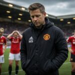 marc skinner assume l'échec après la série négative de l'équipe féminine de manchester united, mettant en péril leurs ambitions en uwcl.