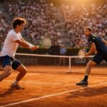 suivez en direct le match des quarts de finale du tournoi atp de rome entre martín landaluce et daniil medvedev le 14/05/2026. retrouvez le score en temps réel et les temps forts sur eurosport.