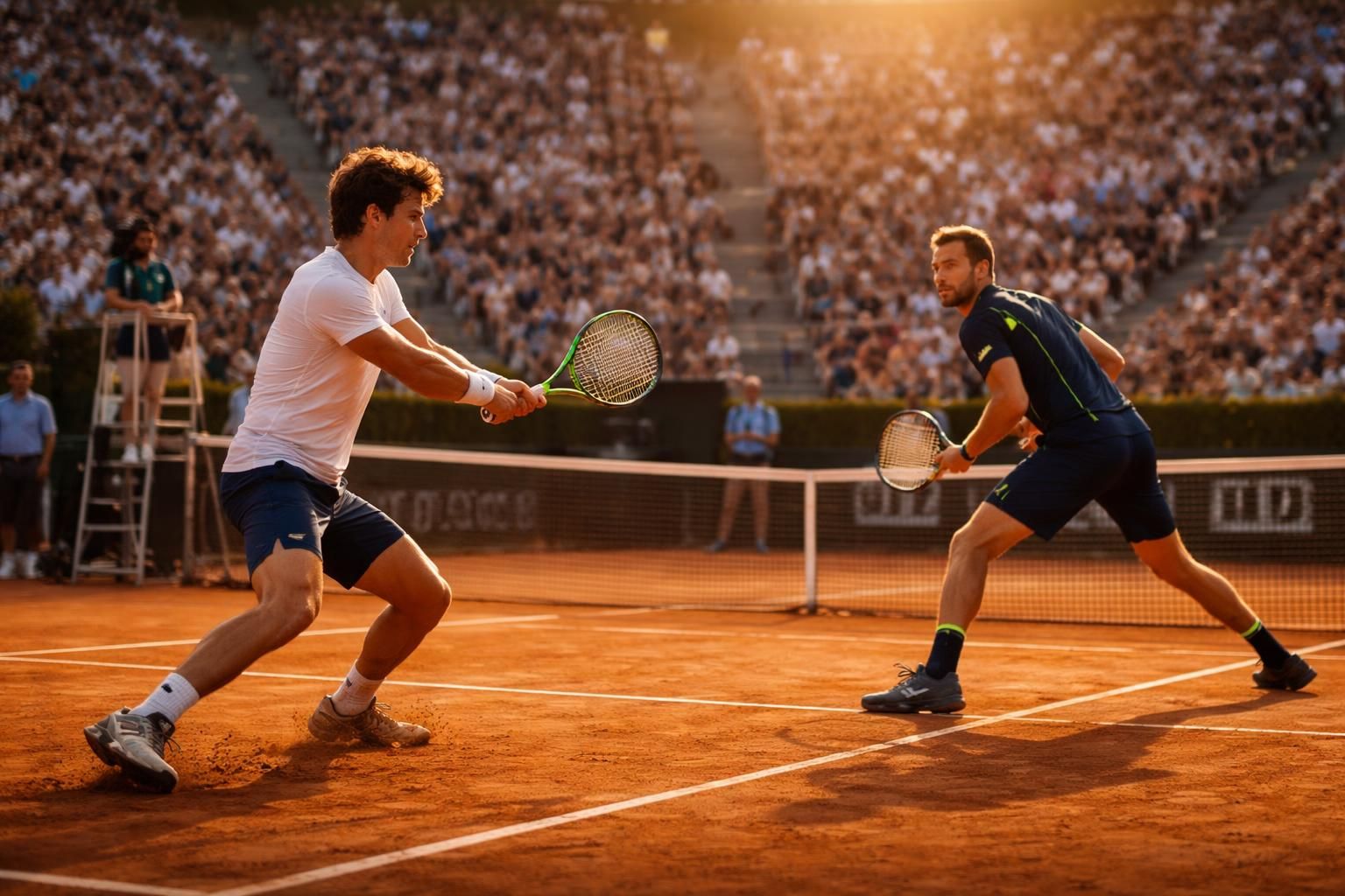 suivez en direct le match des quarts de finale du tournoi atp de rome entre martín landaluce et daniil medvedev le 14/05/2026. retrouvez le score en temps réel et les temps forts sur eurosport.
