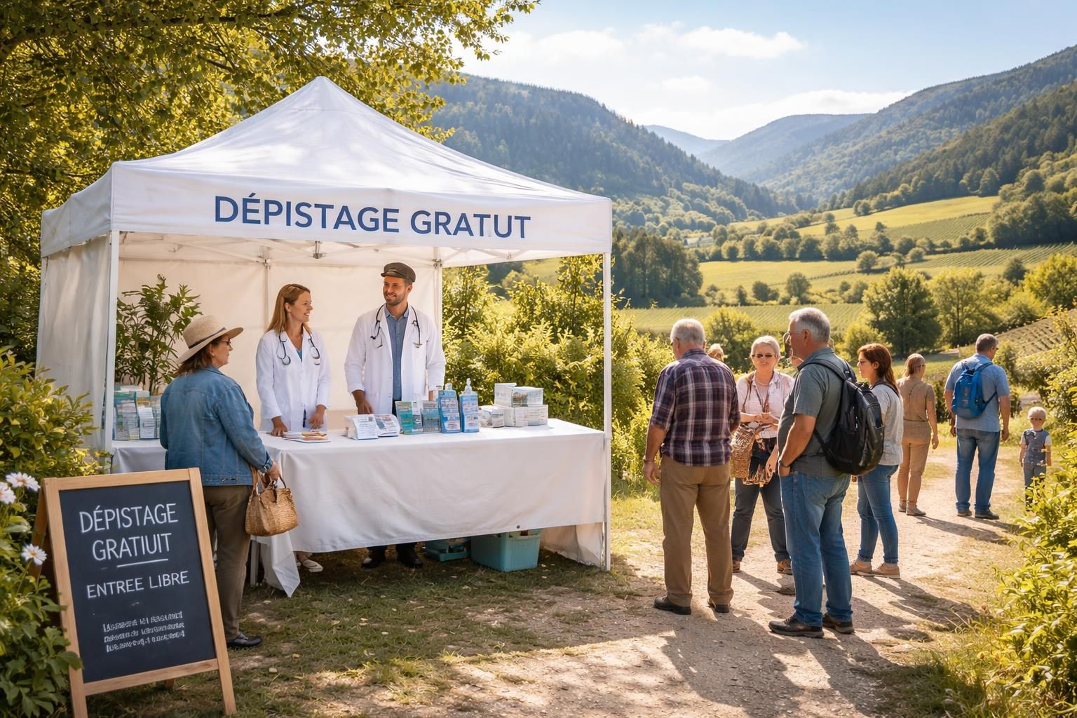 dépistage gratuit du cadmium proposé aux populations les plus exposées dans le massif central, la charente et le jura pour prévenir les risques liés à cette substance toxique.