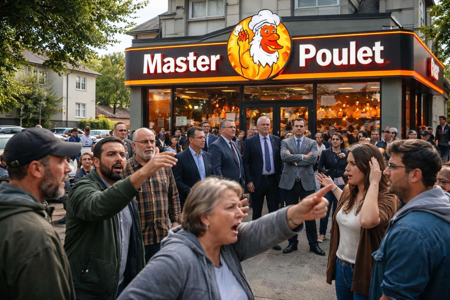 découvrez pourquoi les nouvelles enseignes de fast-food comme master poulet et tasty crousty provoquent la colère des habitants et des élus locaux.