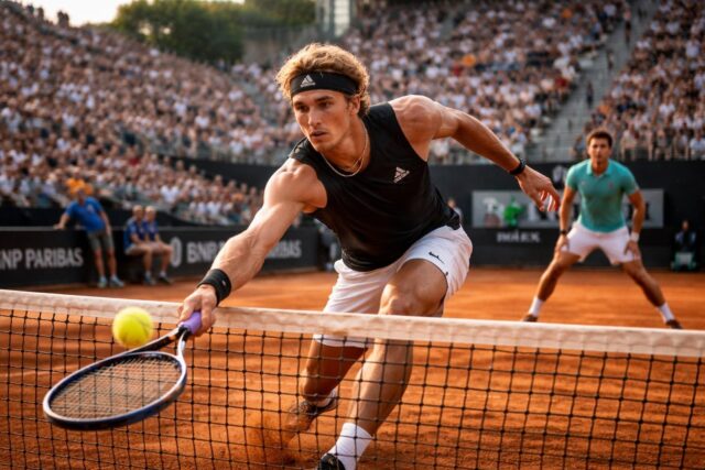 Masters-de-Rome-8e-de-finale-Alexander-Zverev-eblouit-avec-un-coup-de-filet-magistral-et-une-precision-redoutable-face-a-Luciano-Darderi-640x427 Stuttgart 2026 : Rybakina affronte Fernandez en quarts de finale du WTA 500 ce vendredi 17 avril