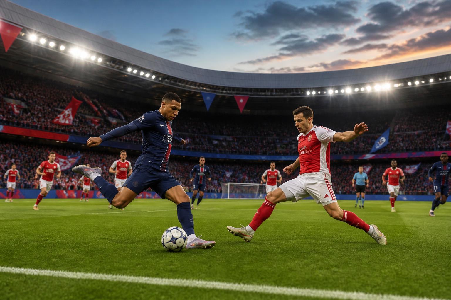 suivez le match en direct entre le psg et arsenal sur so foot.com. score actuel 0-0, commentaires et actions en temps réel pour ne rien manquer de cette rencontre passionnante.