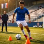 mercato : deux clubs européens suivent de près le jeune prometteur aaron malouda, 20 ans, suscitant l'intérêt pour un transfert potentiel.