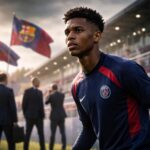 mercato psg : après l'affaire dro fernandez, le fc barcelone prépare sa revanche en visant un jeune talent prometteur du centre de formation parisien.