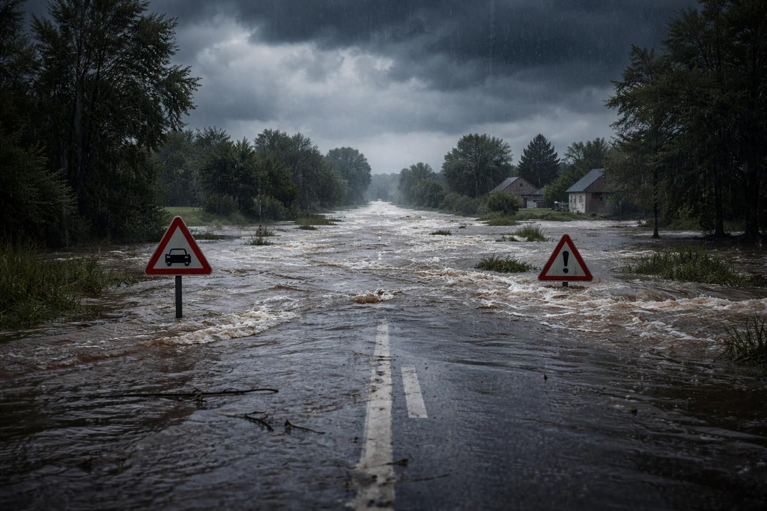 météo-france active l'alerte jaune pour risques de pluies abondantes et d'inondations dans sept départements, invitant la population à la vigilance.
