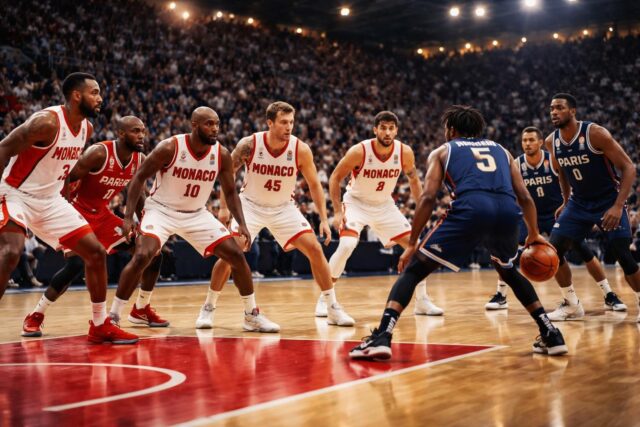 Monaco-aligne-cinq-ou-six-professionnels-face-a-Paris-ce-dimanche-BasketEurope.com_-640x427 Masters 1000 de Rome : Giovanni Mpetshi Perricard lutte avec détermination pour atteindre le deuxième tour