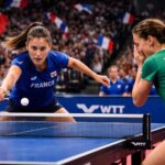 les françaises se qualifient pour les quarts de finale des mondiaux de tennis de table par équipes en éliminant l’italie et affronteront la roumanie pour une place en demi-finale.