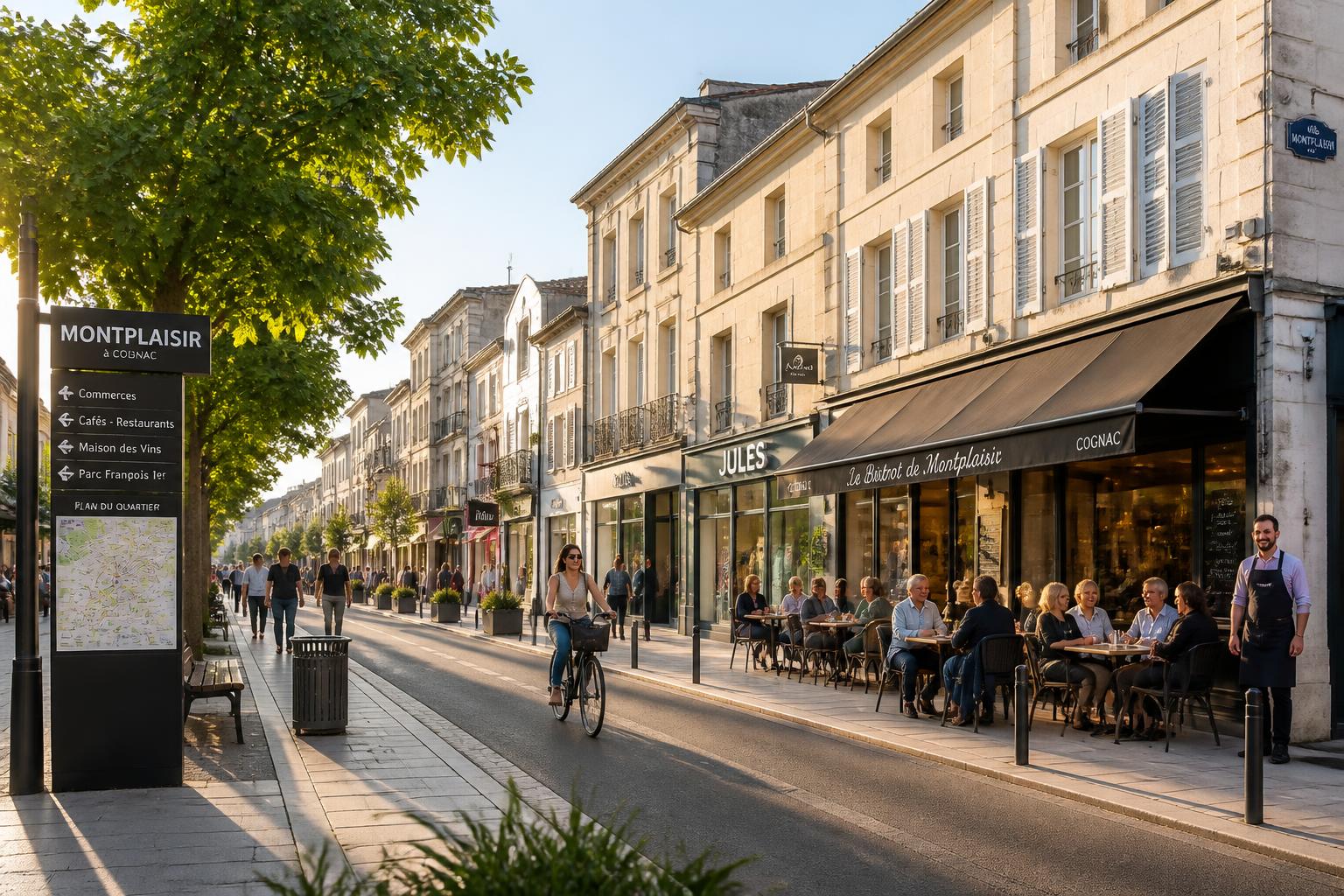 découvrez montplaisir à cognac, un emplacement stratégique prisé qui attire commerçants et clients grâce à son dynamisme et sa visibilité optimale.