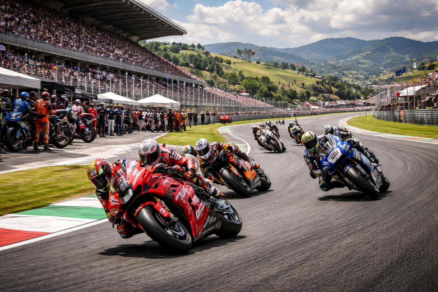 suivez en direct la première séance d'essais libres du motogp italie à mugello avec paddock gp. revivez chaque moment clé et restez informé en temps réel.