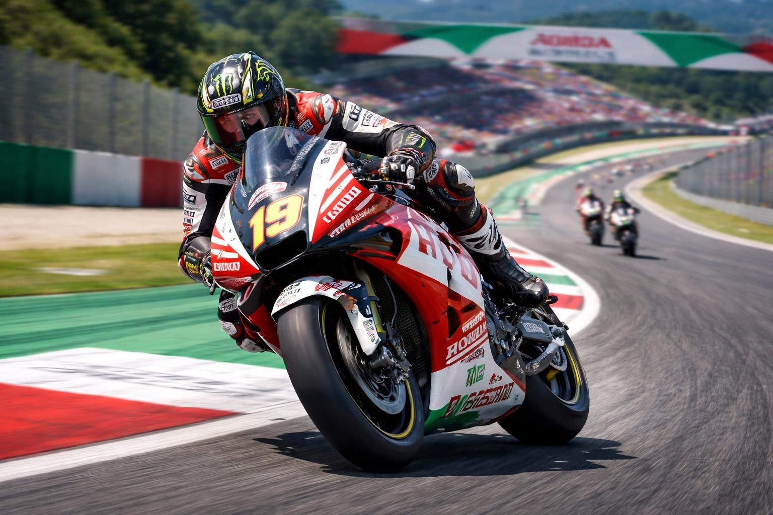 revivez le récit intense de cal crutchlow (honda/19) lors de la deuxième journée du motogp à mugello, partageant son combat acharné avant de prendre la tête de la course en solitaire.